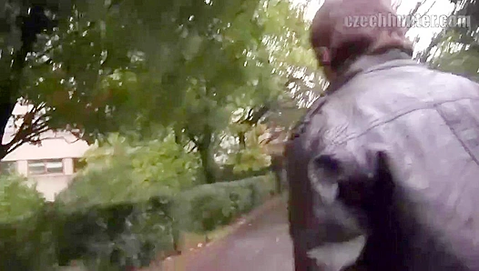 Czech Hunter - Shaggy Amateur Sodomized & Covered in Cum