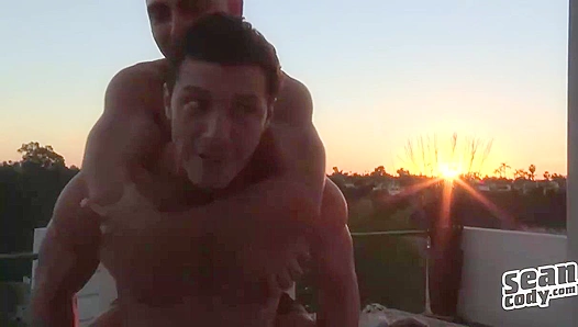 Muscle MenBrandon & Cassian Dominate Each Other - Gay XXX