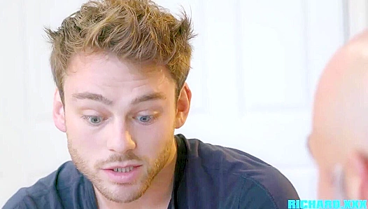 Adam Russo Takes His Crushed Student Max Adonis Hard and Deep