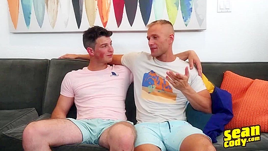 Mischievous Hunks Blake & Archie Bedtime Fuck - Gay XXX