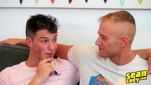 Mischievous Hunks Blake & Archie Bedtime Fuck - Gay XXX