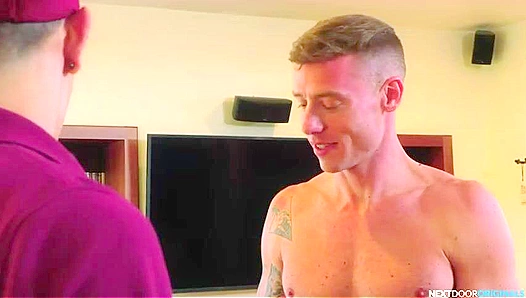 Justin Matthews Fucks Cody Seiya Hard From Behind - Nextdoor Originals