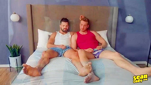 Brysen Takes Kurt Doggy Style Then Rides Him Wild - Gay XXX