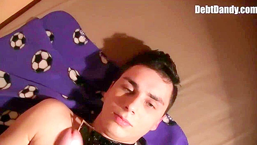 Debt Dandy - Leashed Twink Fucked by His New Master