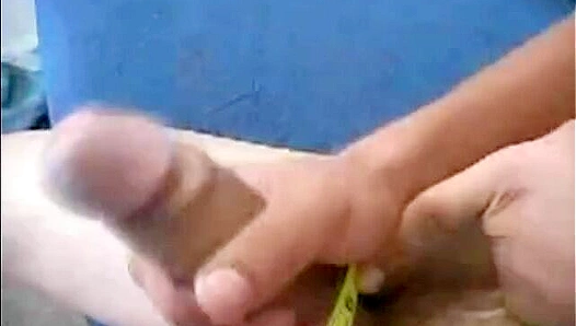 Benjamin's Dick - Chinese-Jamaican Hottie Strokes His Massive Cock