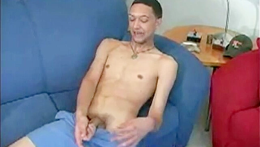 Benjamin's Dick - Chinese-Jamaican Hottie Strokes His Massive Cock