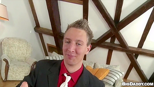 Paul Makes Marcus Deepthroat Dildo Before Raw Fucking - Bareback Casting