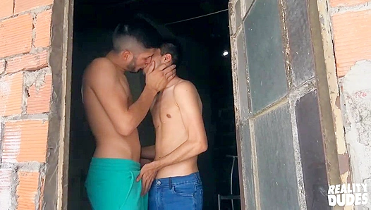 Hard Hats Off -Ross & Brat's Steamy Construction Site Anal - Reality Dudes