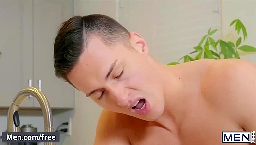 Supposedly Straight Tristan Jaxx Turns Gay for Babysitter Tristan Hunter