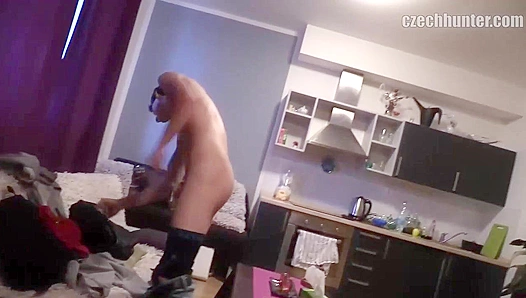 Scrawny Twink's Footjob Turns to Hot POV Anal  - Czech Hunter