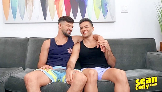 Muscle Brunettes Brysen & Noah Pound Each Other Raw - Gay XXX