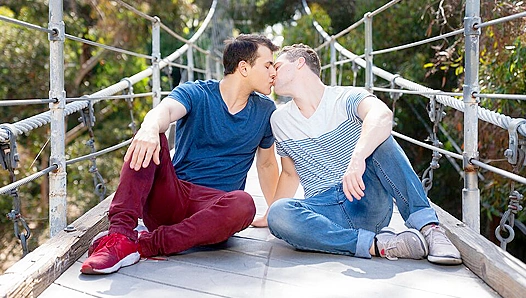 Raw Piledriver Anal - Robbie & Ayden Get Wild - Gay XXX