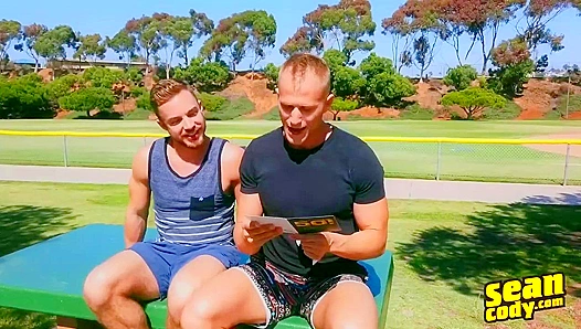 Blake & Cam Swap Holes Live on Camera - Gay XXX Exclusive!