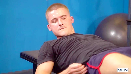Bleached Blake Ryder Drills Jake Porter's Tight Gymhole