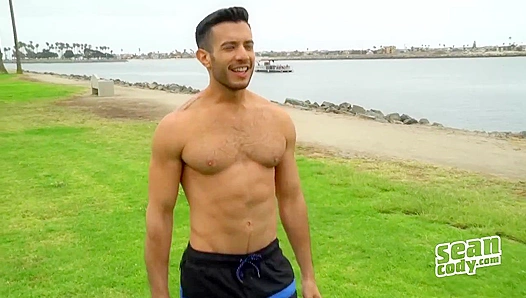 Manny Gets Pounded Missionary-Style by Hunk Dillan