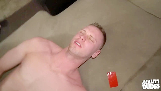 Bareback Bonanza - Brandon Evans & Blaze Burton's Raw Fuck at Dick Dorm