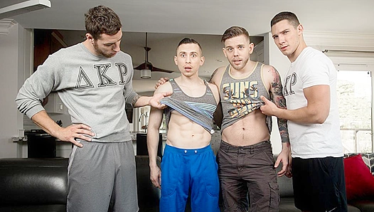 Next-Door Pledges - Frat Boys Take Their Turn