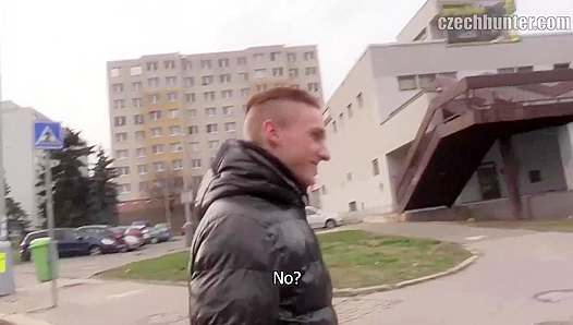 Trendy EU Twink Gets Wild with Bareback Bliss - Czech Hunter