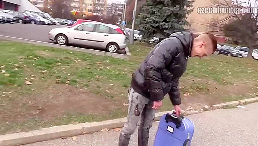 Trendy EU Twink Gets Wild with Bareback Bliss - Czech Hunter