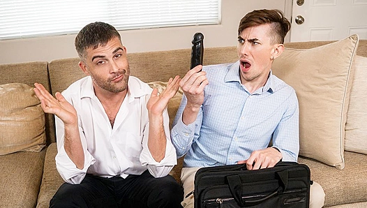 DILF Lance Hart Drills Twink Jack Hunter's Ass