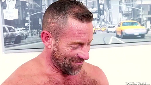 Sean Duran Strokes Up Before Taking Jacob Woods' Cock - Hot Dudes Over 30