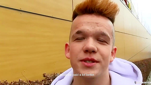 Mohawk Chub Gets Pounded by Czech Hunter