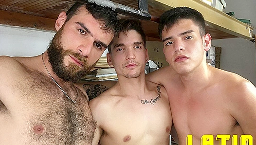 Latin Heat - Twinks & Hunks Threesome with Santiago, Rodri, and Tommy