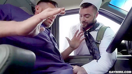 Bruce Beckham Pounds Sailor Stud Derek Bolt