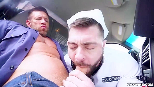 Bruce Beckham Pounds Sailor Stud Derek Bolt