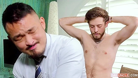 Tender Office Anal - Blake Wilder Takes Zen Goken's Cock