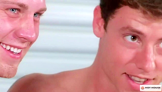 Brandon Evans and Justin Matthews - Boxing Hotties Anal Showdown - Hot House