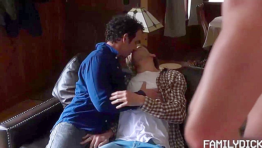 Family Reunion - Stepgrandpa, Stepdad, and Stepson Anal with Dale Savage, Bar Addison, Greg Mckeon