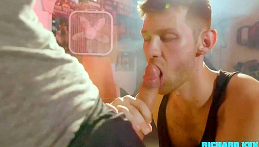 Married Men Boxers - JJ Knight & Jacob Peterson Sweat and Fuck at the Gym