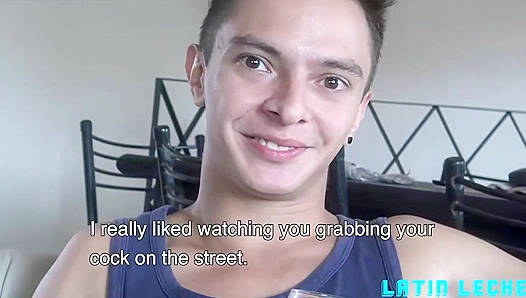 Amateur Latin Stud Tincho Takes Bareback Cash-for-Sex Ride
