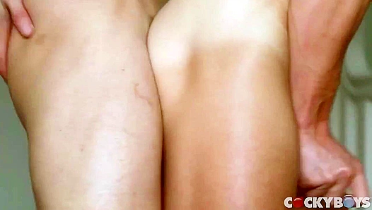 Cody Seiya Pounds Tristan Hunter Raw & Hard - Cocky Boys