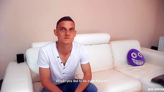 POV Bareback Bliss - Young Czech Brunette Cums Hard