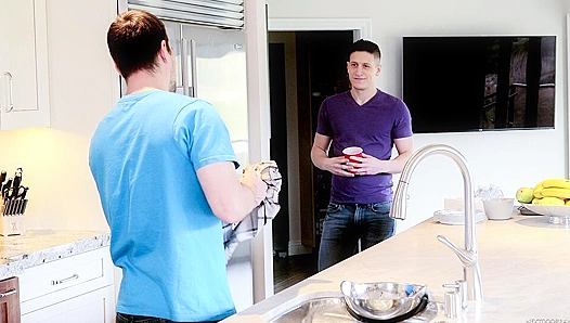 Dalton Riley & Princeton Price Sneak Off for Rough Gay Sex - Nextdoor Raw