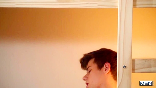 Bi Twink Joey Can't Resist DeAngelo's BBC - Drill My Tight Hole