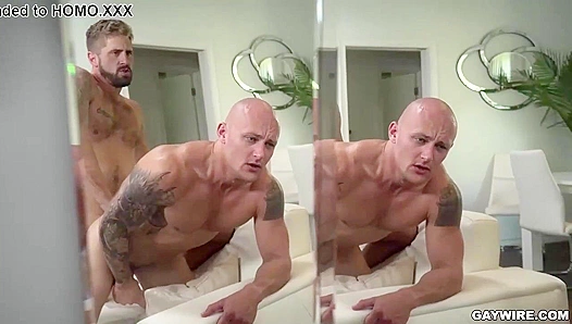 Wesley Woods Blows Trevor Laster on the Beach Before Pounding His Ass