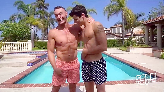 Kaleb Stryker Eagerly Rides Jayce's Hard Cock - Gay XXX