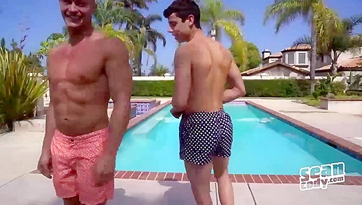 Kaleb Stryker Eagerly Rides Jayce's Hard Cock - Gay XXX