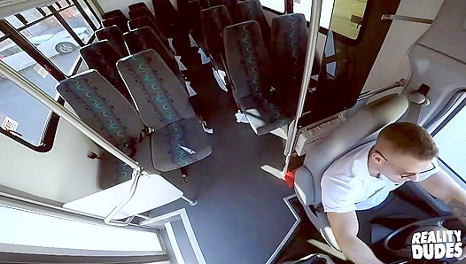 Charles Knight & Lucas James Ride Hard in the Bus Backseat - Reality Dudes