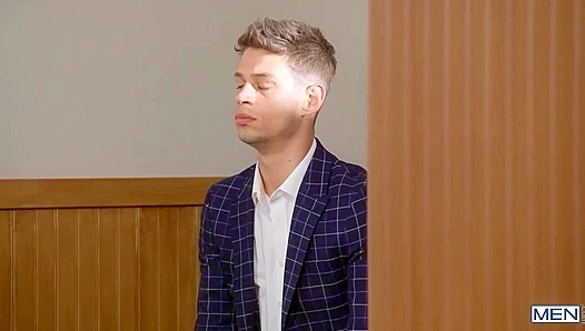 Michael DelRay, Trevor Laster, Jackson Traynor - Courtroom Cock Drilling