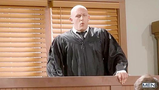 Michael DelRay, Trevor Laster, Jackson Traynor - Courtroom Cock Drilling