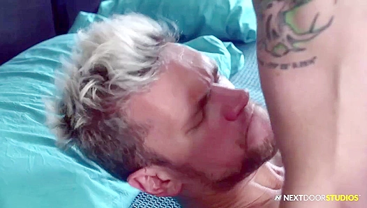 Princeton, Adonis, and Andre - A Studious Threesome Next Door