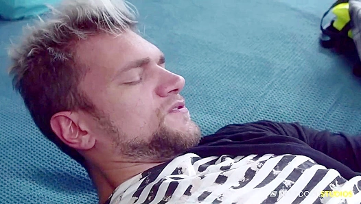 Princeton, Adonis, and Andre - A Studious Threesome Next Door