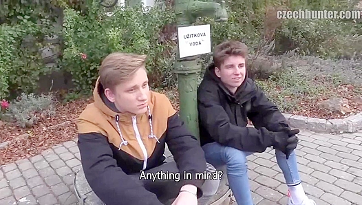 Twinks Swap Loads After Steamy POV Amateur Fuck - Czech Hunter