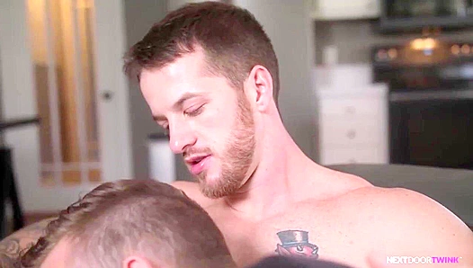 Nextdoor Twinks - Quentin & Scott's Foursome Fun
