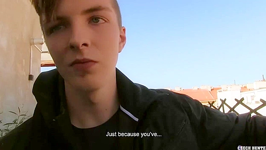 Sneaky Park Sex with a Slim Czech Boy - Czech Hunter