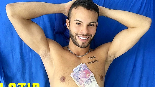 Inked Latino Amateur Bounces Wildly on Hard Cock